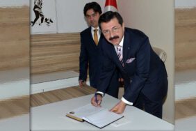 Ersin Kaşka ve Rifat Hisarcıklıoğlu