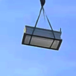 Gerede'de Havada Asılı Mezar Taşı Görüntüsü