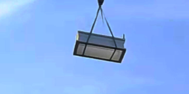 Gerede'de Havada Asılı Mezar Taşı Görüntüsü